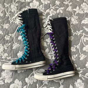 Y2K Super high top converse